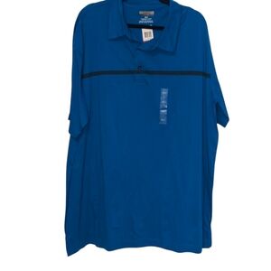 Alfani Big & Tall Blue Polo Shirt 2XLT